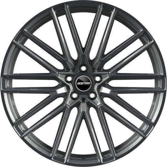 GMP Stilgar anthracite glossy Alufelge 10x24 Zoll ET20 LK 5x130 ML71.6 – Bild 2