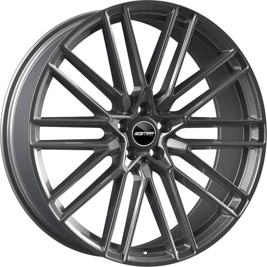GMP Stilgar anthracite glossy Alufelge 10x24 Zoll ET20 LK 5x130 ML84.1