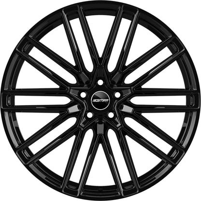 GMP Stilgar black glossy Alufelge 10x24 Zoll ET20 LK 5x112 ML66.5 – Bild 2