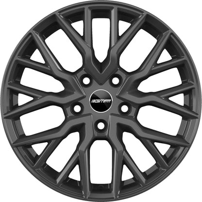 GMP Booster anthracite glossy Alufelge 8x19 Zoll ET50 LK 5x130 ML89.1 – Bild 2