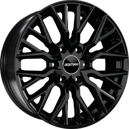 GMP Booster black glossy Alufelge 8x19 Zoll ET45 LK 6x120 ML74.6 – Bild 3