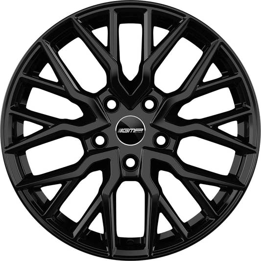 GMP Booster black glossy Alufelge 8x20 Zoll ET45 LK 6x120 ML74.6 – Bild 2