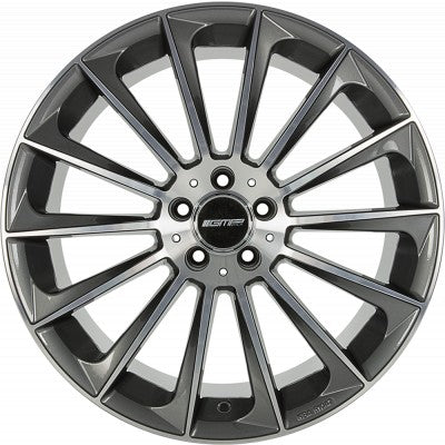 GMP Stellar anthracite diamond Alufelge 8x20 Zoll ET45 LK 5x112 ML66.6 – Bild 2