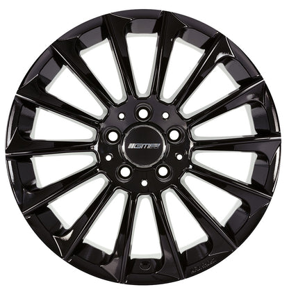 GMP Stellar glossy black Alufelge 8x20 Zoll ET45 LK 5x112 ML66.6 – Bild 2