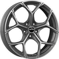 GMP Ultrivity X anthracite matt diamond Alufelge 8x20 Zoll ET45 LK 5x114.3 ML73.1