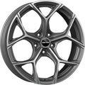 GMP Ultrivity X anthracite matt diamond Alufelge 8.5x20 Zoll ET25 LK 5x112 ML66.6