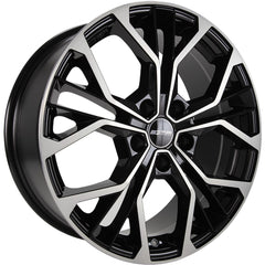 GMP Matisse black diamond Alufelge 6.5x18 Zoll ET38 LK 5x114.3 ML66.1