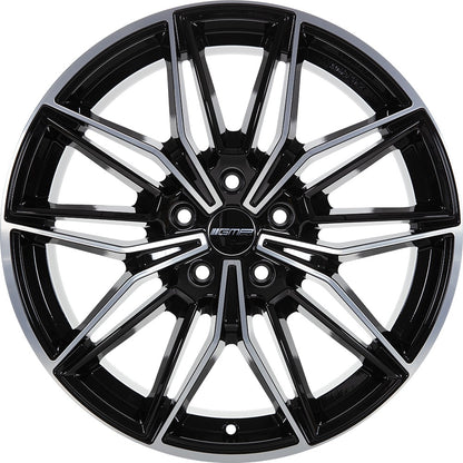GMP Specter black diamond Alufelge 8x18 Zoll ET10 LK 5x112 ML66.6 – Bild 2