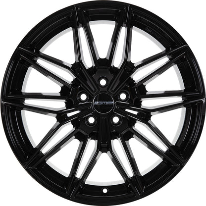 GMP Specter black glossy Alufelge 8x18 Zoll ET10 LK 5x112 ML66.6 – Bild 2