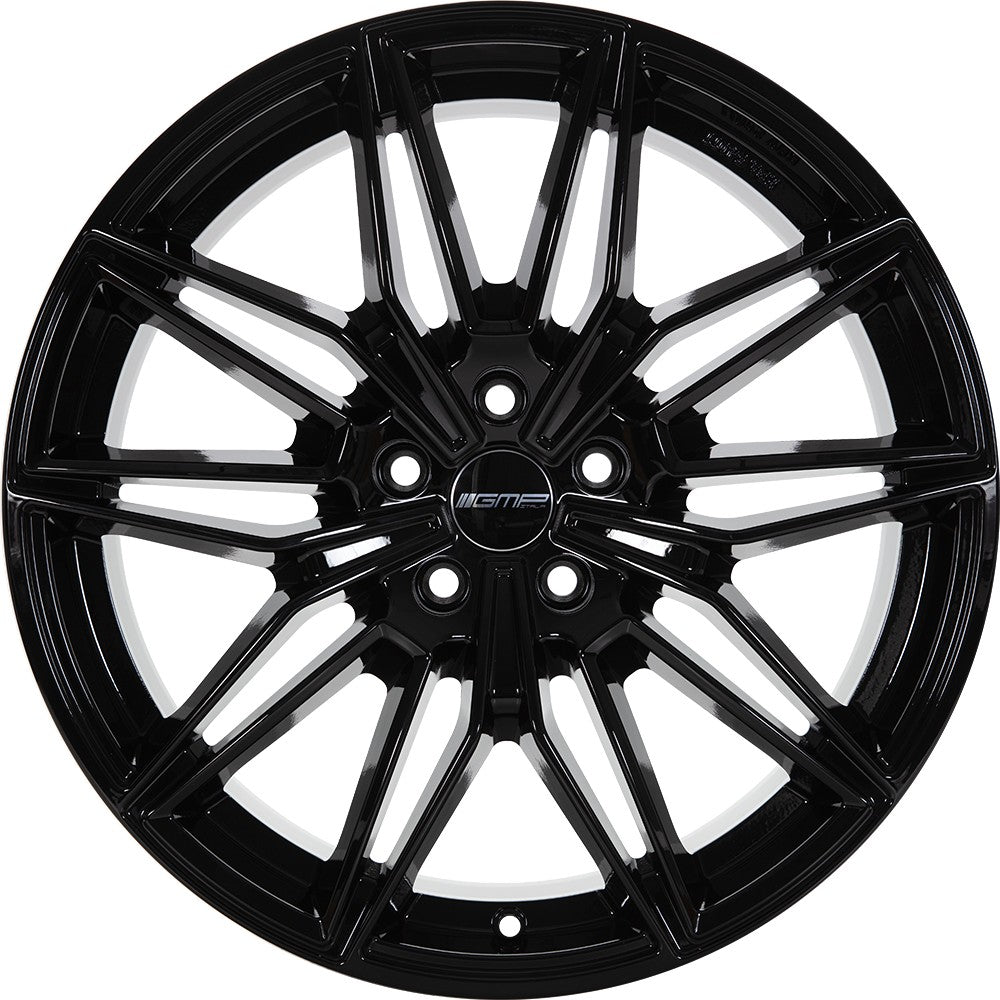GMP Specter black glossy Alufelge 8.5x19 Zoll ET26 LK 5x112 ML66.6 – Bild 2