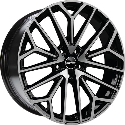 GMP Materia black diamond Alufelge 8x20 Zoll ET45 LK 5x114.3 ML73.1