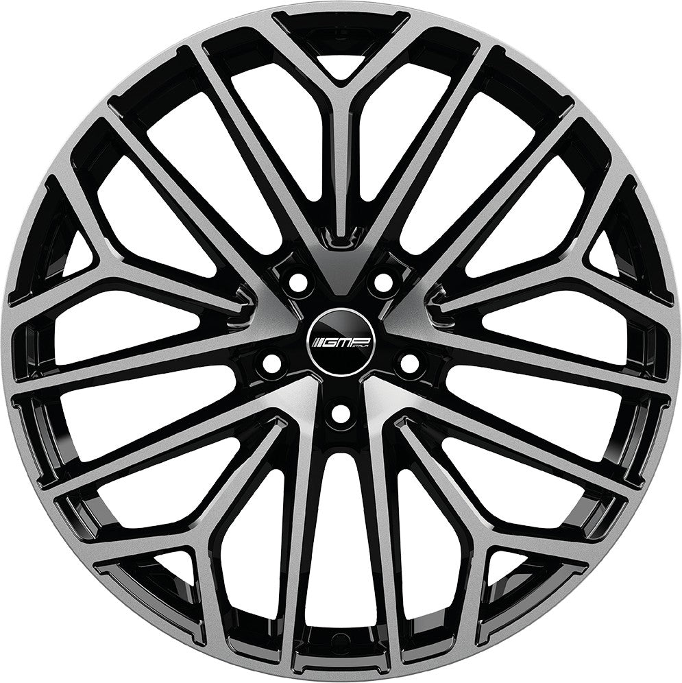 GMP Materia black diamond Alufelge 8x20 Zoll ET45 LK 5x114.3 ML73.1 – Bild 2