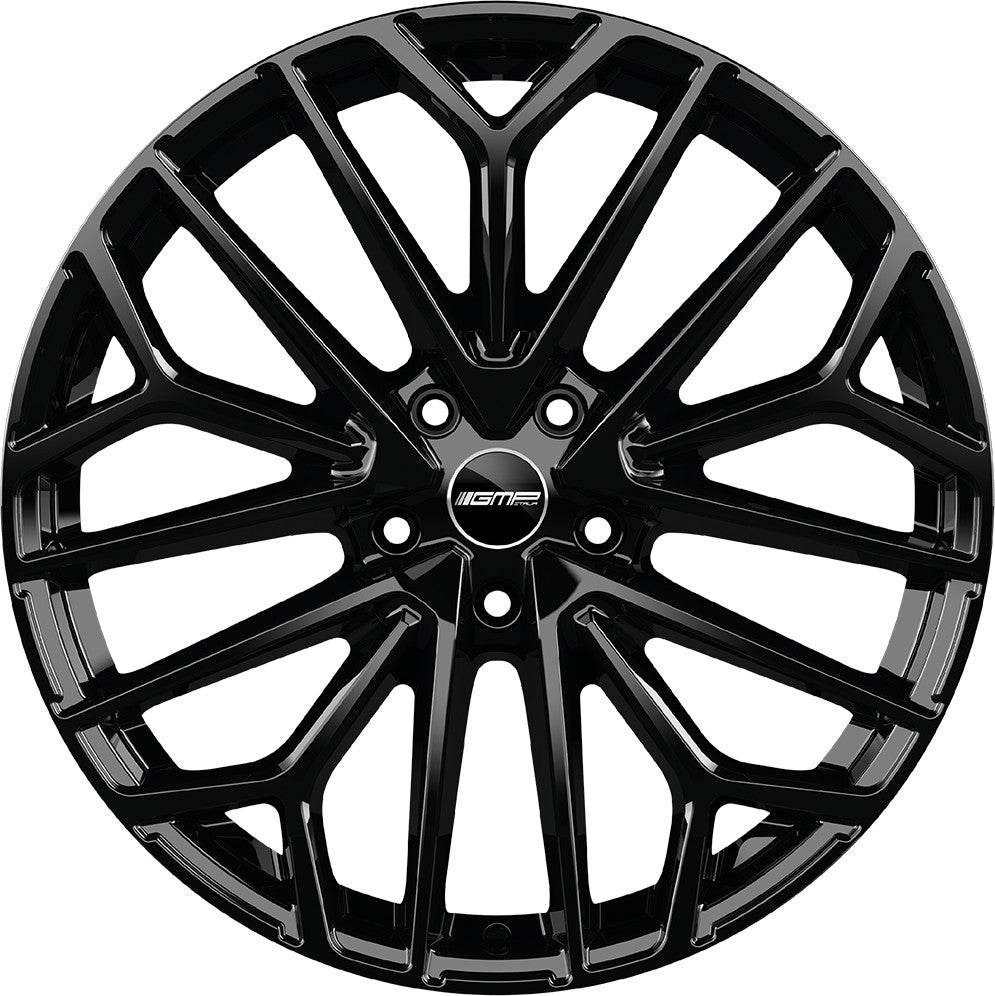 GMP Materia glossy black Alufelge 8x20 Zoll ET45 LK 5x114.3 ML73.1 – Bild 2