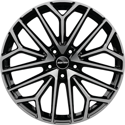 GMP Materia black diamond Alufelge 8.5x20 Zoll ET38 LK 5x112 ML66.5 – Bild 2