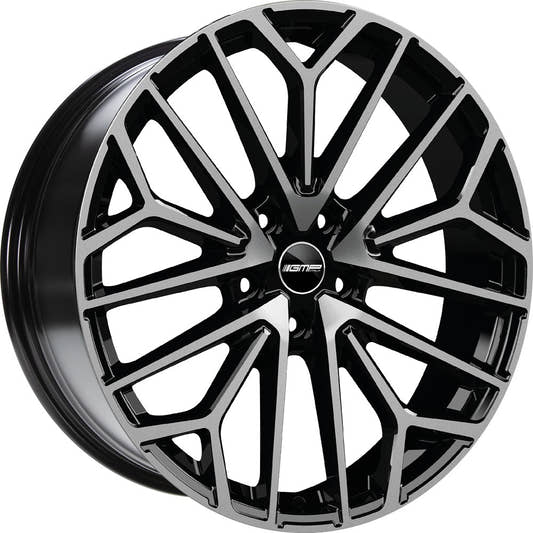 GMP Materia black diamond Alufelge 10x20 Zoll ET40 LK 5x120 ML63.4