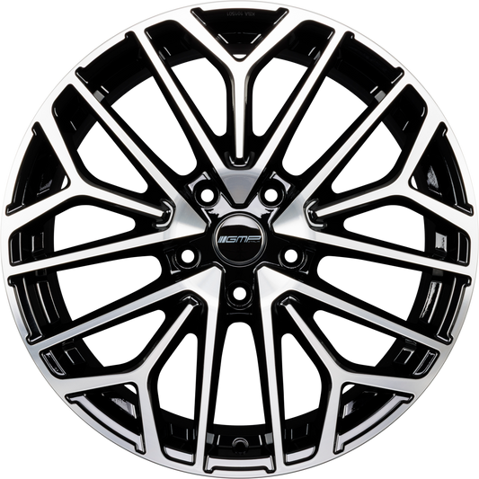 GMP Italia Materia Black Diamond Alufelge 9x22 Zoll ET41 LK 5x130 ML66.6