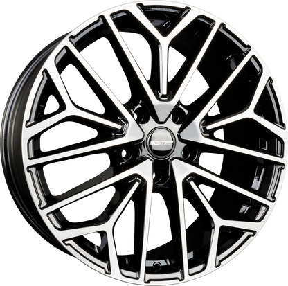 GMP Italia Materia Black Diamond Alufelge 9x22 Zoll ET41 LK 5x130 ML66.6 – Bild 2