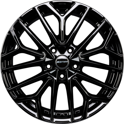 GMP Italia Materia Glossy Black Alufelge 8.5x21 Zoll ET38 LK 5x112 ML66.6