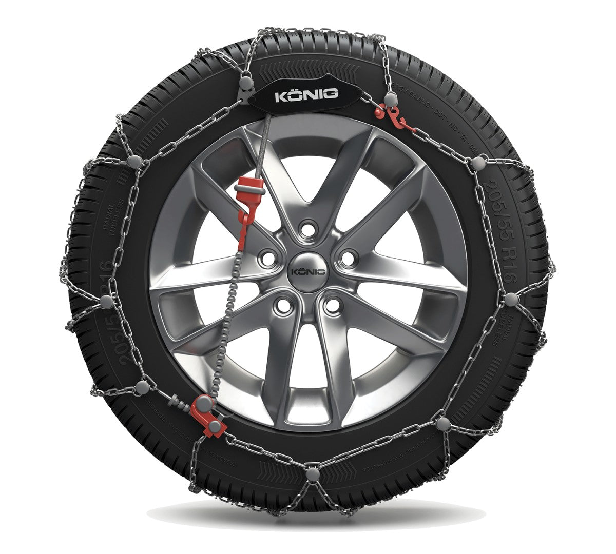 König Schneekette CL-10 060 13–16 Zoll für PKW – Bild 3
