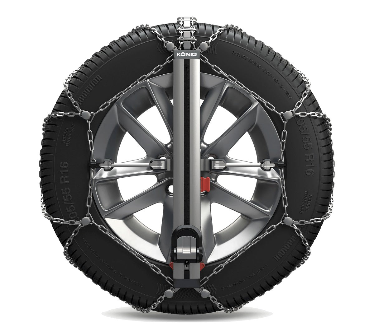 König Schneekette Easy-fit CU-9 102 16–19 Zoll für PKW