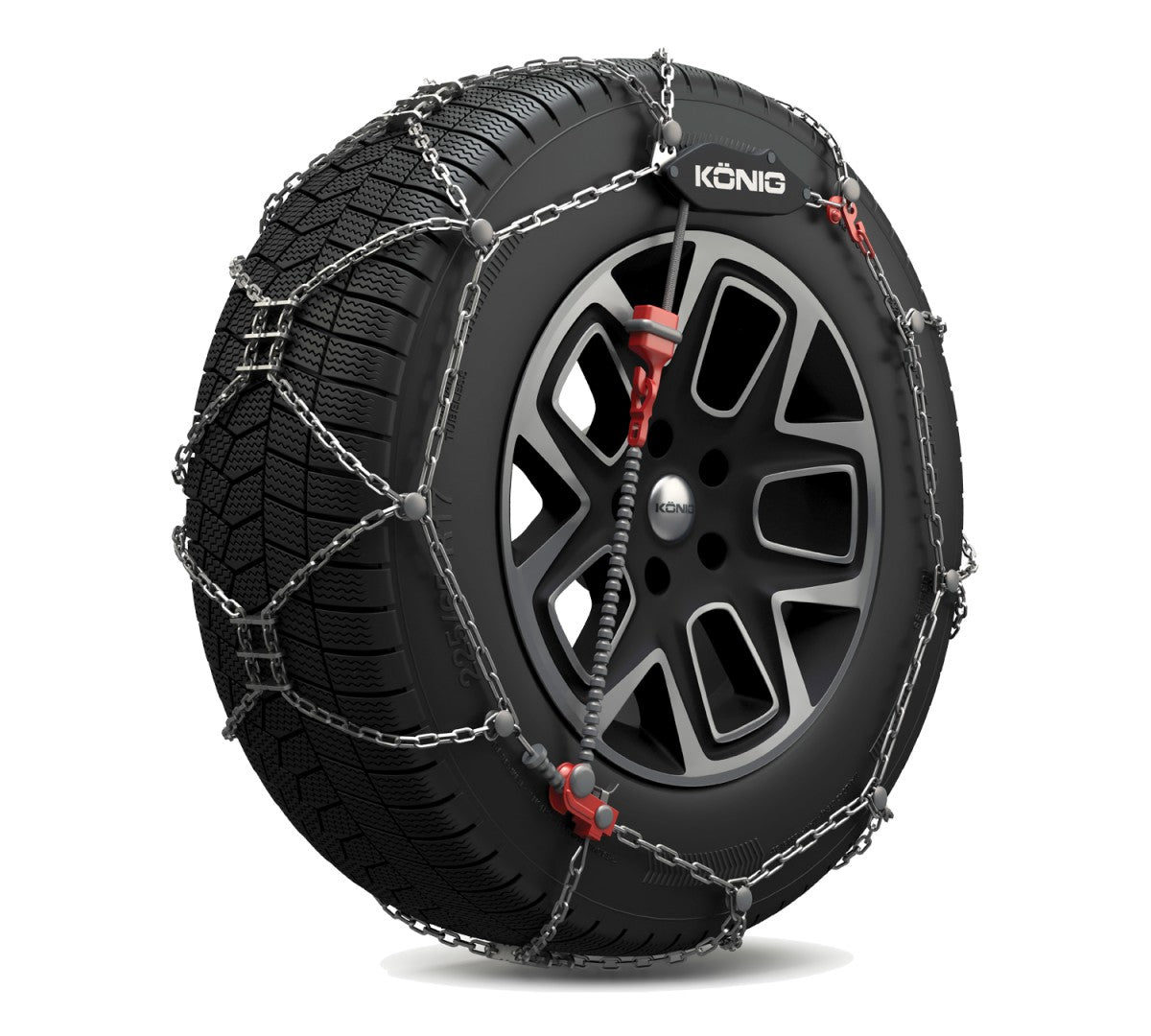 König Schneekette XG Cross 213 15–17 Zoll – Bild 3