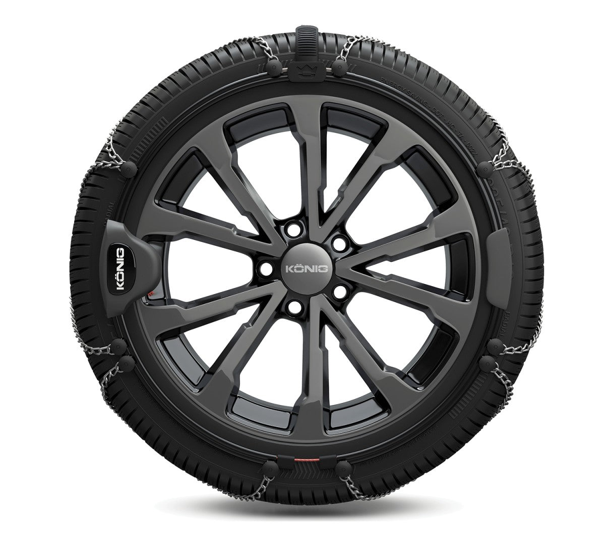 König Schneekette Reflex Edge 604 15–20 Zoll für PKW