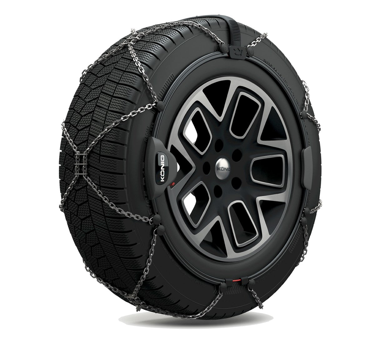 König Schneekette Reflex Cross 218 16–18 Zoll für PKW – Bild 2