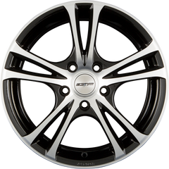 GMP Italia Easy R Black Diamond Alufelge 6.5x15 Zoll ET35 LK 4x98 ML67.1
