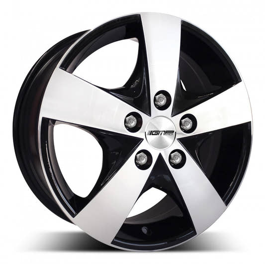 GMP Job black diamond Alufelge 6.5x16 Zoll ET48 LK 5x160 ML65.1