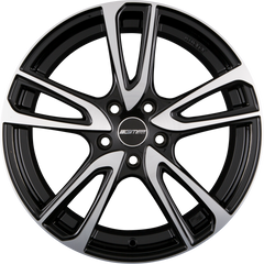 GMP Italia Astral Black Diamond Alufelge 7x17 Zoll ET40 LK 4x108 ML73.1