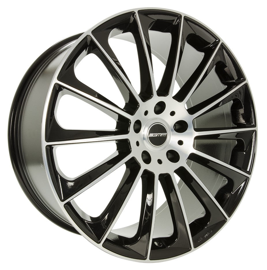 GMP Stellar black diamond Alufelge 7.5x17 Zoll ET35 LK 5x112 ML66.6