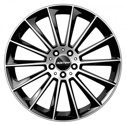 GMP Stellar black diamond Alufelge 7.5x17 Zoll ET45 LK 5x112 ML66.6 – Bild 2
