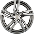 GMP Italia Arcan Anthracite Diamond Alufelge 7.5x17 Zoll ET45 LK 5x114.3 ML67.1