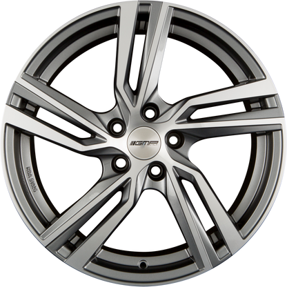 GMP Italia Arcan Anthracite Diamond Alufelge 7.5x17 Zoll ET45 LK 5x114.3 ML67.1
