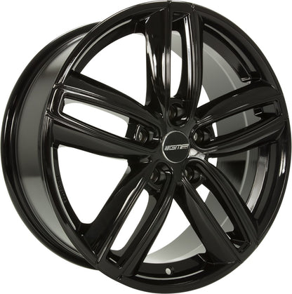 GMP Diva shiny black Alufelge 7.5x18 Zoll ET50 LK 5x112 ML66.6