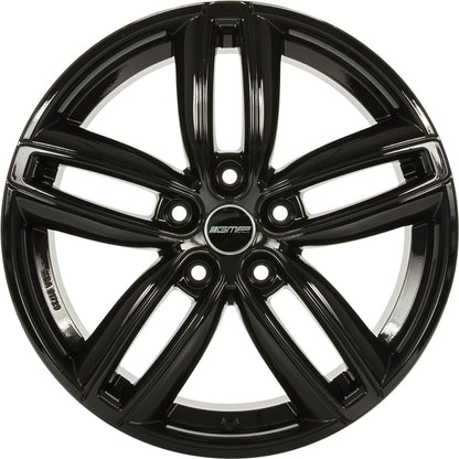 GMP Diva shiny black Alufelge 7.5x18 Zoll ET50 LK 5x112 ML66.6 – Bild 2