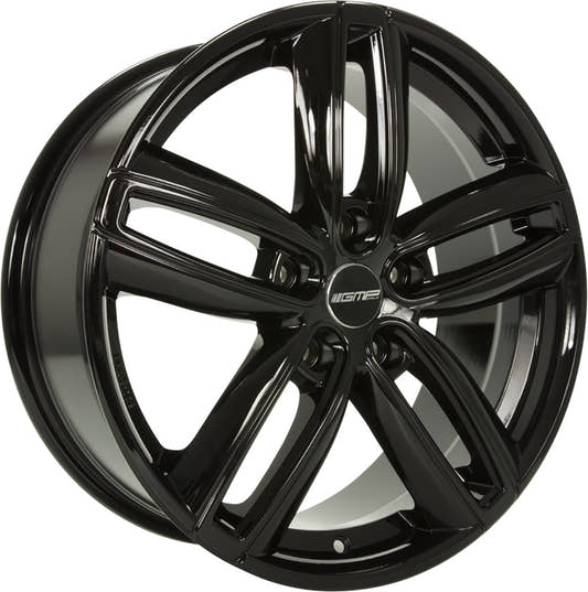 GMP Diva shiny black Alufelge 7.5x18 Zoll ET50 LK 5x120 ML72.6