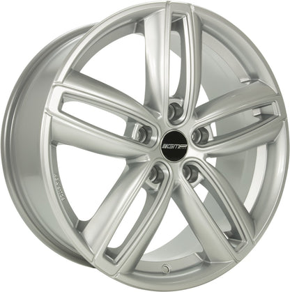 GMP Diva silver Alufelge 7.5x18 Zoll ET50 LK 5x120 ML72.6