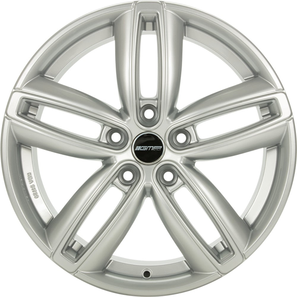 GMP Diva silver Alufelge 7.5x18 Zoll ET50 LK 5x120 ML72.6 – Bild 2