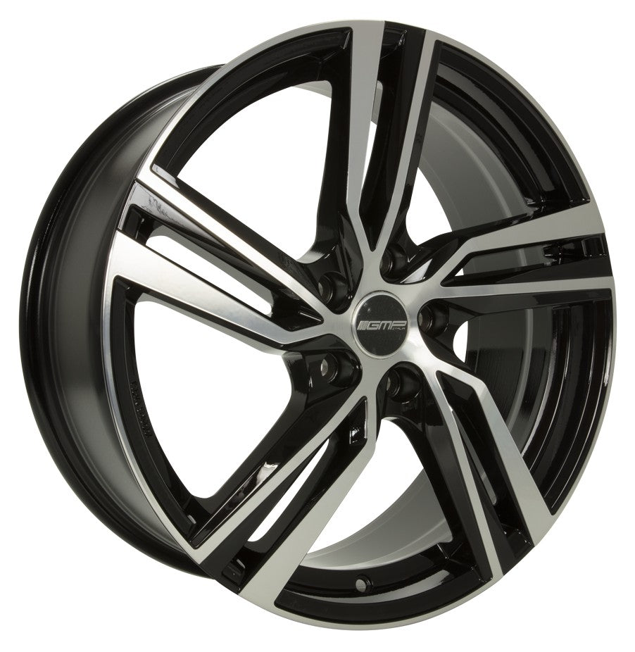 GMP Arcan black polished Alufelge