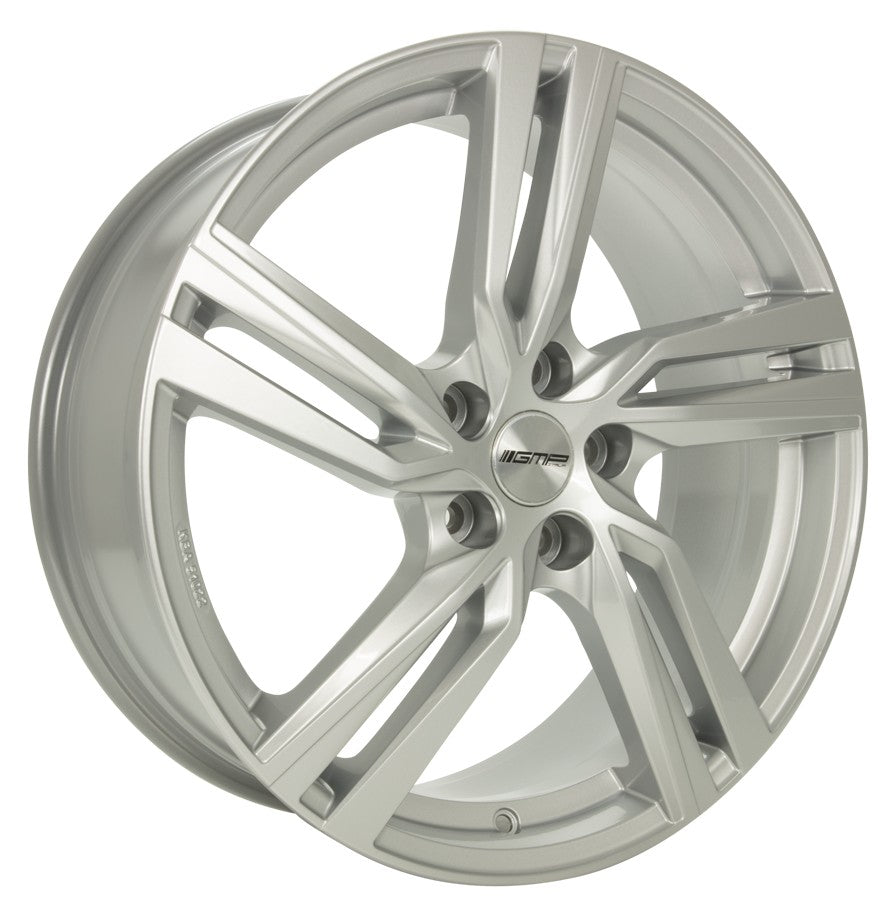 GMP Arcan silver Alufelge 8x18 Zoll ET25 LK 5x112 ML66.6