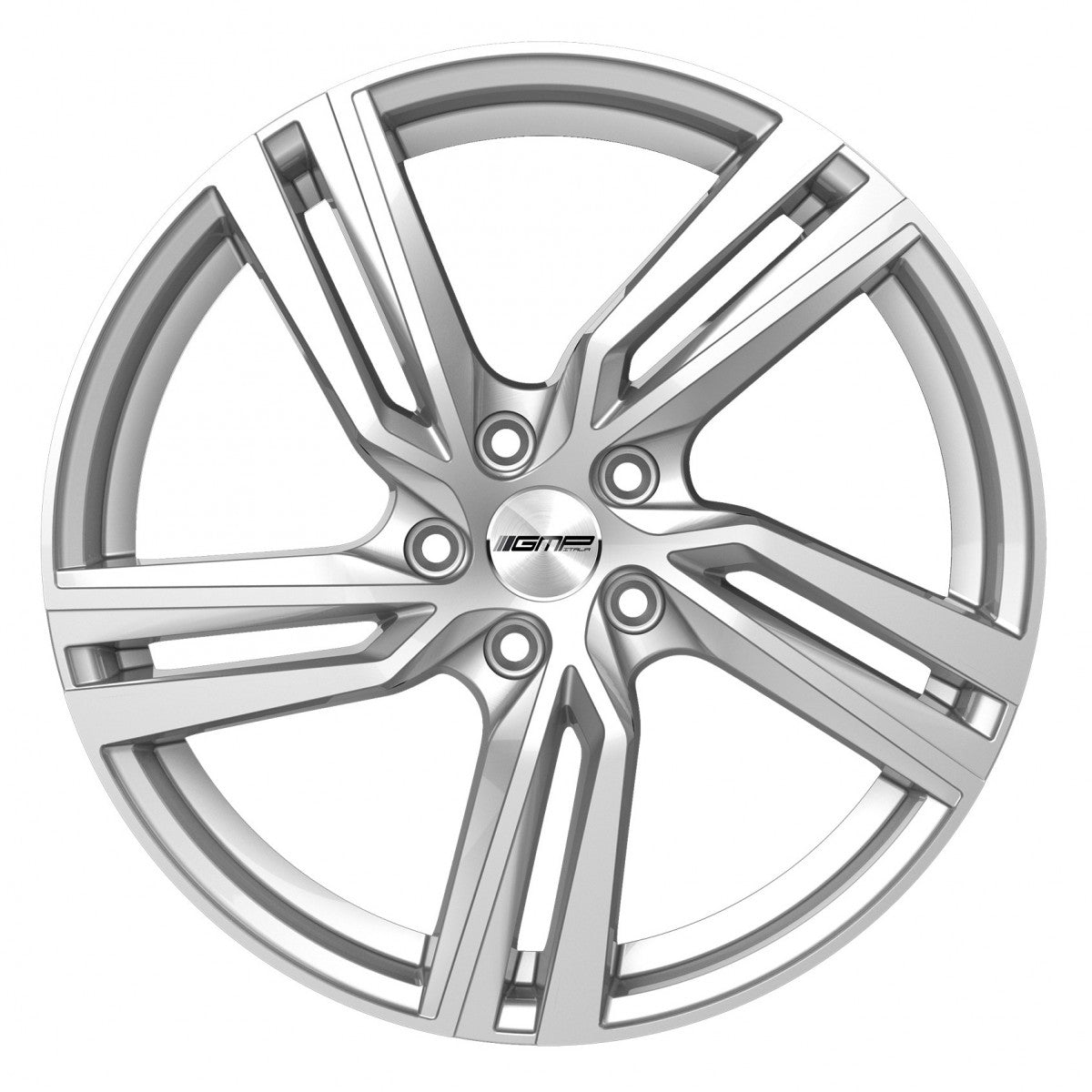 GMP Arcan silver Alufelge 8x18 Zoll ET25 LK 5x112 ML66.6 – Bild 2