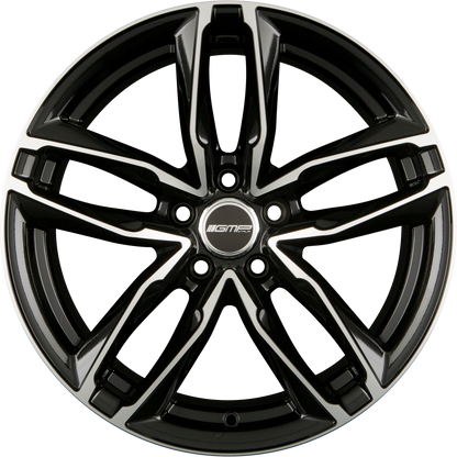 GMP Italia Atom Black Diamond Felge 8x18 Zoll ET35 LK 5x112 ML66.6