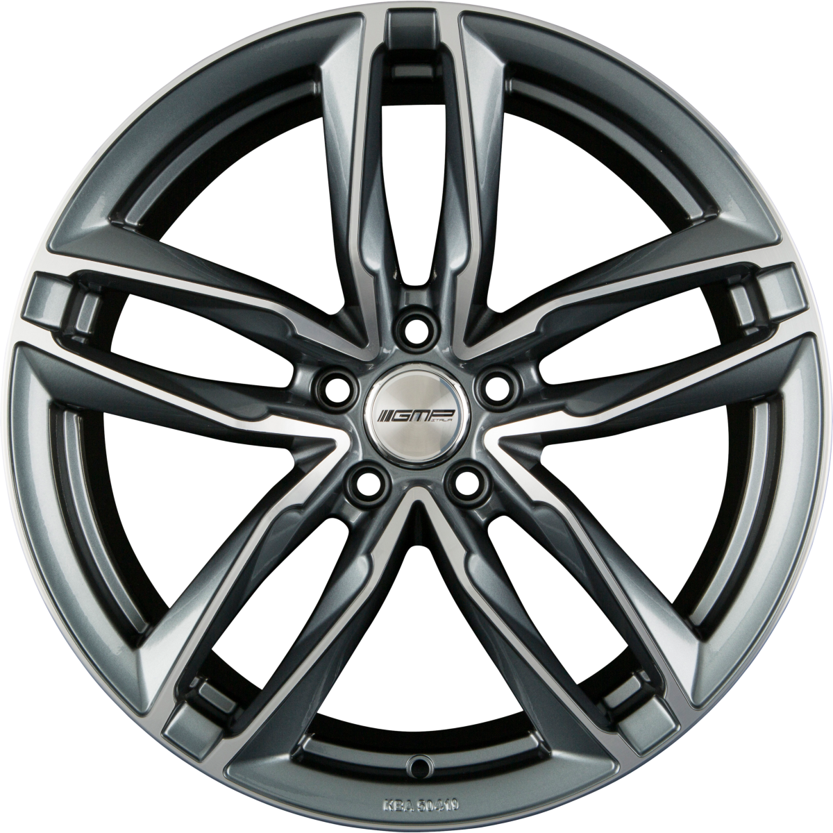 GMP Italia Atom Anthracite Diamond Alufelge 8x18 Zoll ET25 LK 5x112 ML66.6
