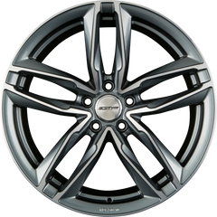 GMP Italia Atom Anthracite Diamond Alufelge 8x18 Zoll ET25 LK 5x112 ML66.6