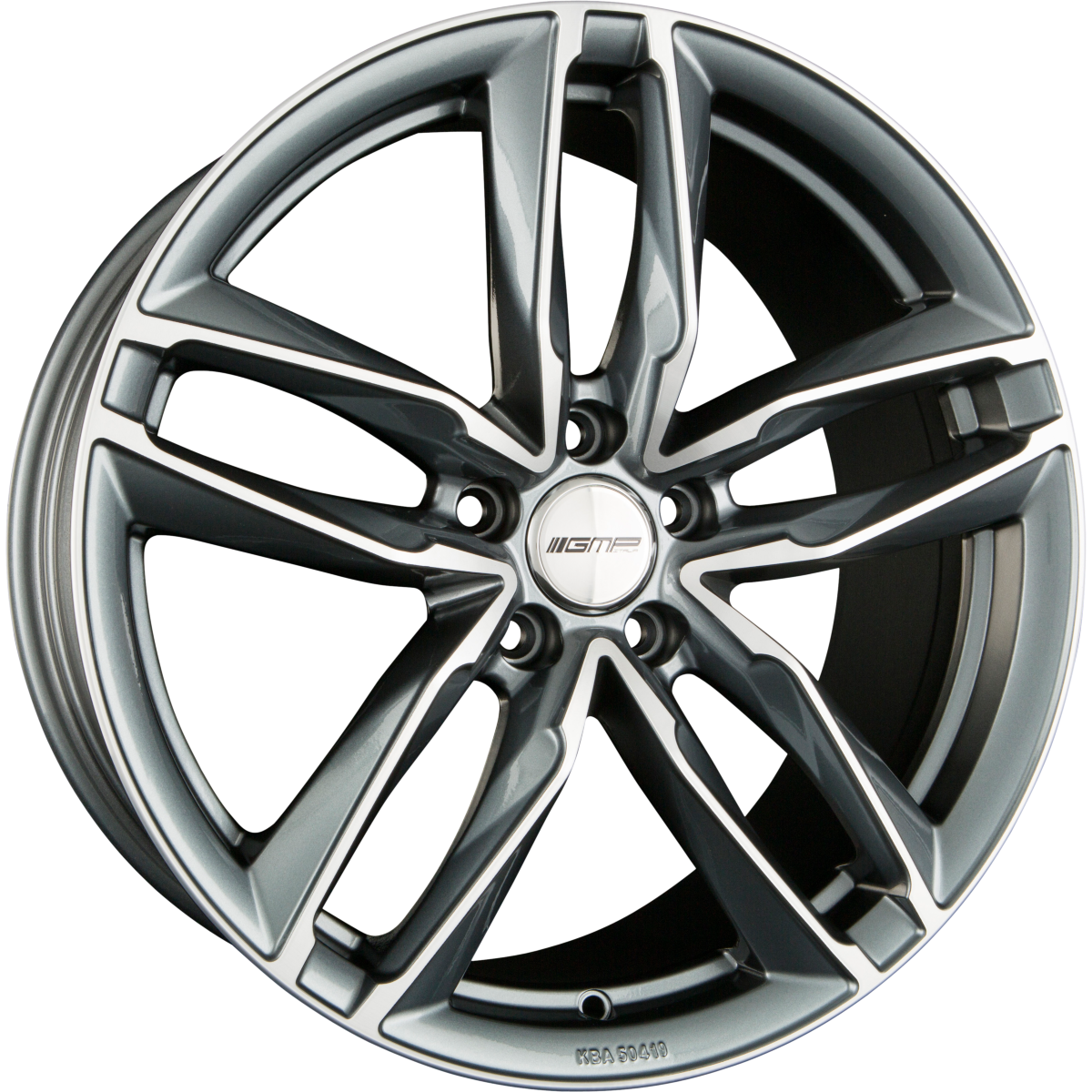GMP Italia Atom Anthracite Diamond Alufelge 8x18 Zoll ET25 LK 5x112 ML66.6 – Bild 2