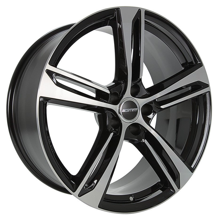 GMP Paky black polished Alufelge 8x19 Zoll ET45 LK 5x112 ML66.5
