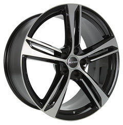 GMP Paky black polished Alufelge 8x19 Zoll ET45 LK 5x112 ML66.5