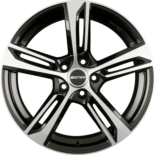GMP Italia Paky Black Diamond Alufelge 8x19 Zoll ET45 LK 5x114.3 ML66.6