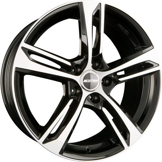 GMP Italia Paky Black Diamond Alufelge 8x19 Zoll ET45 LK 5x114.3 ML66.6 – Bild 2